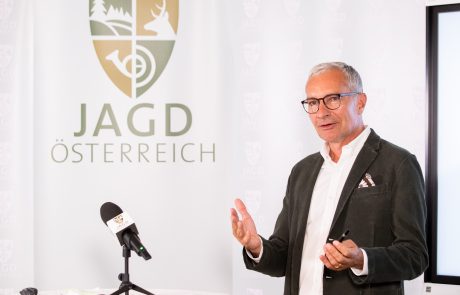 Rainer Pariasek, Moderator - Pressekonferenz Jagd Österreich