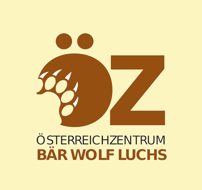 Logo: Österreichzentrum Bär, Wolf, Luchs; Kooperationspartner JAGD ÖSTERREICH