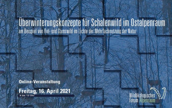 Wildökologisches Forum Alpenraum - Jagd Österreich informiert