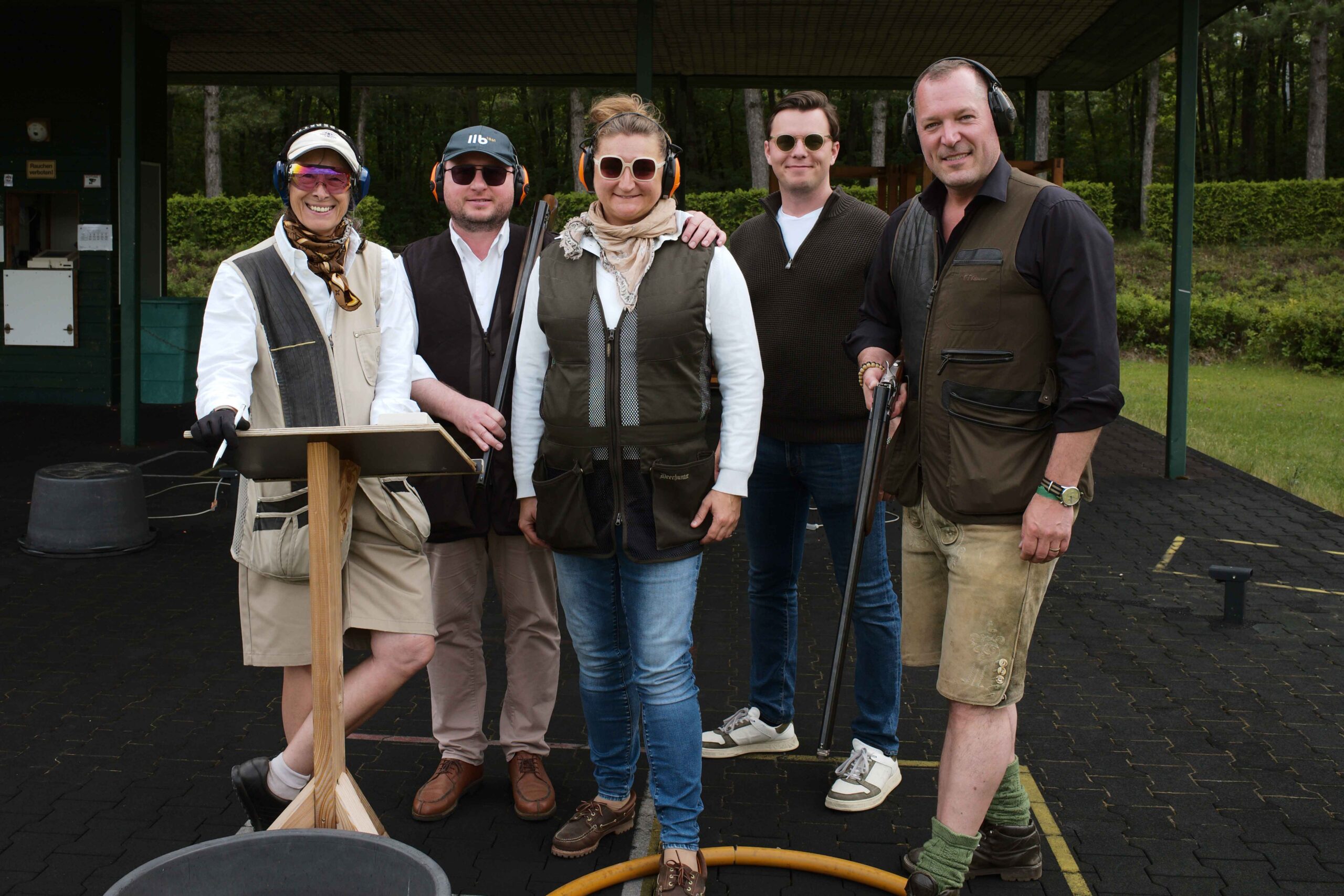 Teilnehmer beim Charity Shooting 2026 im Shootingpark Leobersdorf: JAGD ÖSTERREICH informiert
