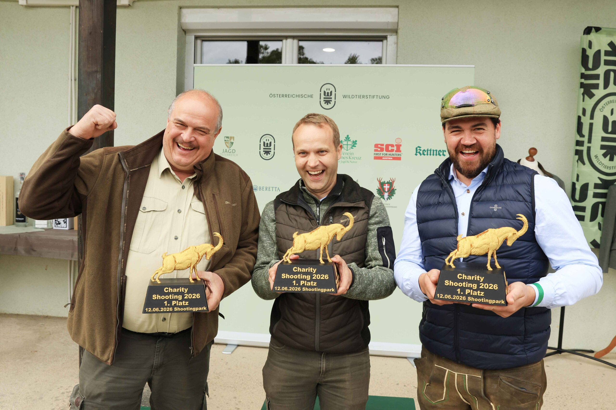 Sieger 2026: Charity Shooting zugunsten der Österreichischen Wildtierstiftung