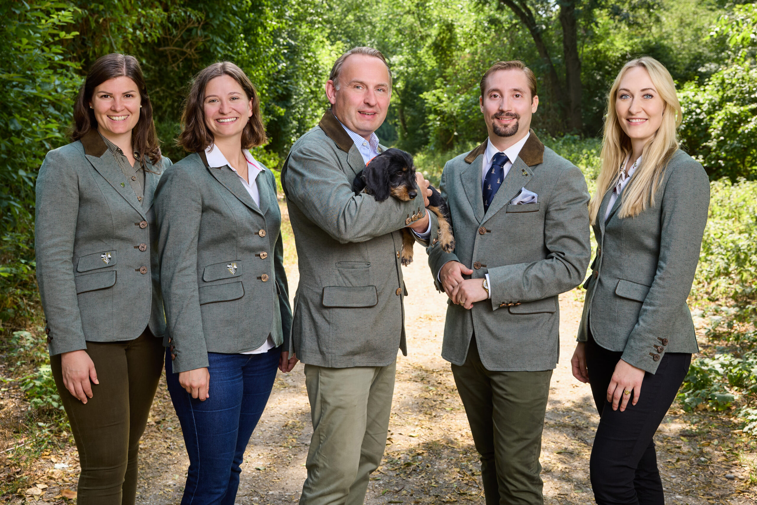 JAGD ÖSTERREICH, Team der Geschäftsstelle Wien Viktoria Toff, Johanna Flir, Jörg C. Binder, Lutz Molter, Michaela Landbauer - JAGD ÖSTERREICH, Team der Geschäftsstelle Wien