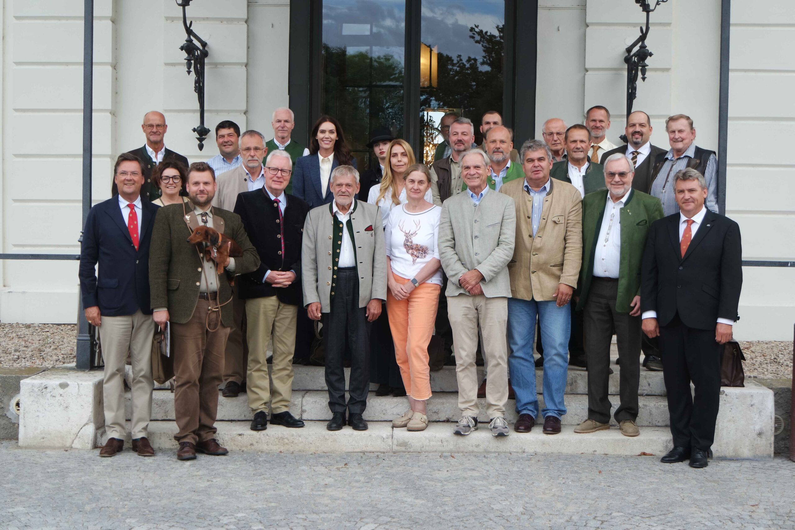 Mitteleuropäische-Jagdtagung-in-Zidlochovice-2026-Vortragende-und-Funktionaere,-Foto-Michaela-Landbauer